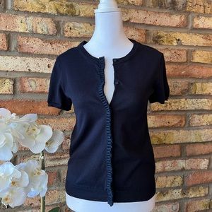 J. Crew Navy Cotton Cardigan